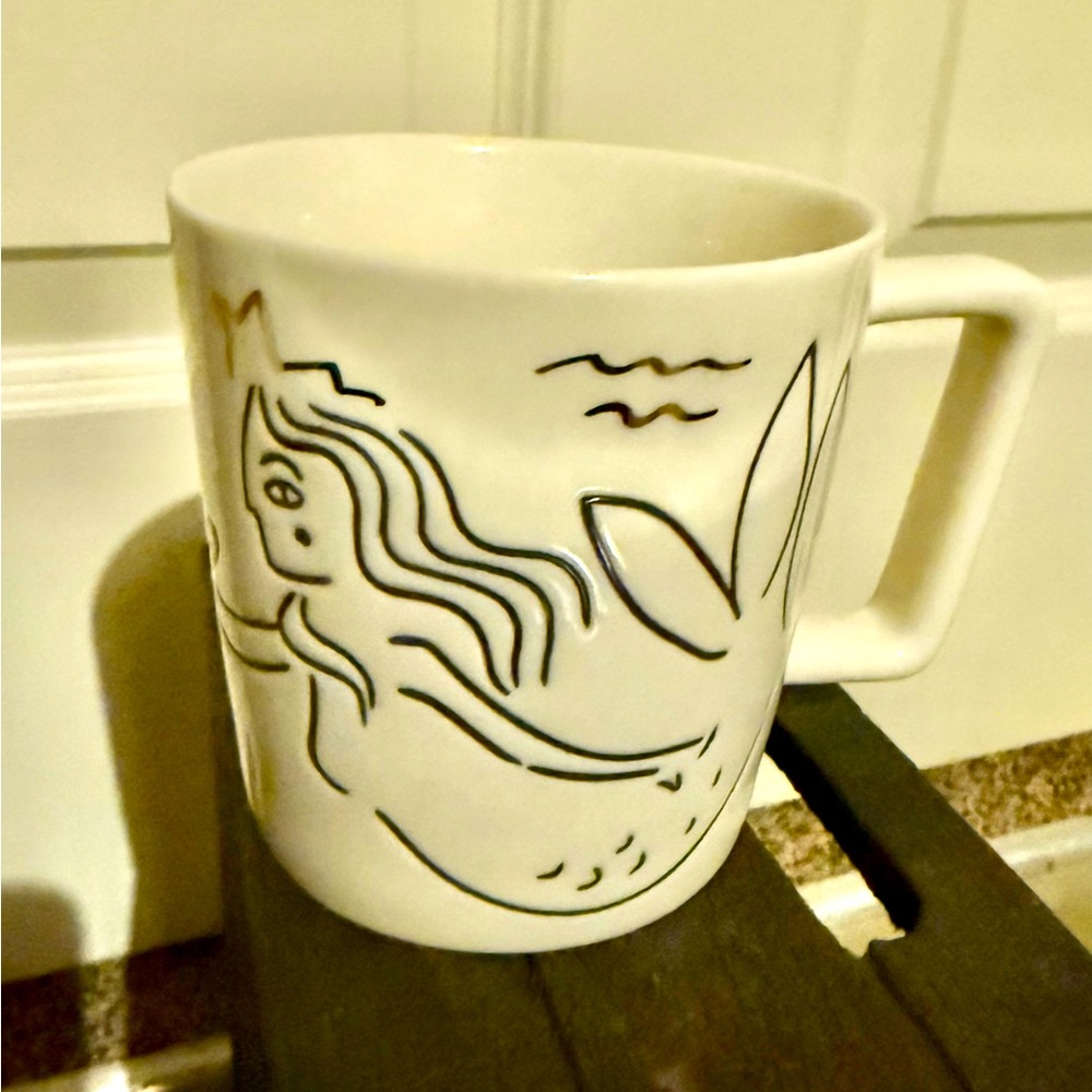 Starbucks Siren Mermaid 2017 Anniversary Mug 12 oz
